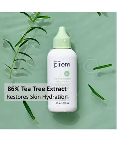 Buy make p:rem Comfort Me Tea Tree Calming Essence | Soothing & Quick-Absorbing | Lightweight Essence for Sensitive Skin | 80ml | International Shipping Available - Buy Online on GoSupps.com