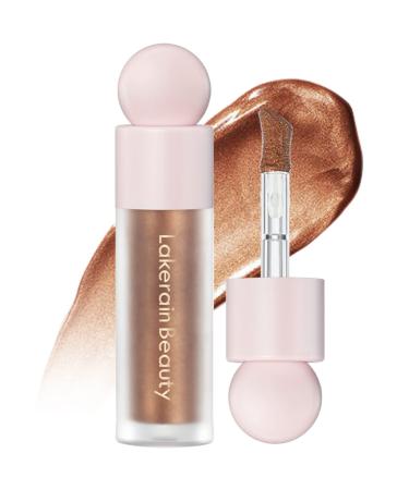 Erinde Liquid Highlighter Makeup Shimmer Cream Highlighter Natural Light Face Highlighter Brightening Liquid Highlight Face Body Glow Makeup Glow Drops Makeup Highlighter Makeup #4 Candlelight 1 count (Pack of 1)