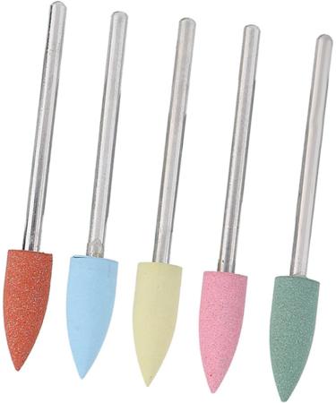 No Dust Pollution Nail Drill Bits Silicone Rubber Drill Bit Pedicure Bit Easy to Grind for Home Beauty Salon (152) - Buy Online on GoSupps.com