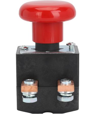 Emergency Stop Switch DC80V Stable Rapid Response Reliable 0.7 To 1.1Ue Emergency Shut Off Switch for Electric Stacker Forklift Pallet Car (250A) - Buy Online on GoSupps.com