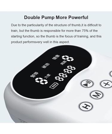 Rehabilitation Robot Gloves Left and Right Hands Stroke Hemiplegia Rehabilitation Training Equipment with Four Modes for Hand Dysfunction Patients Easy to Use Left Hand S - Buy Online on GoSupps.com