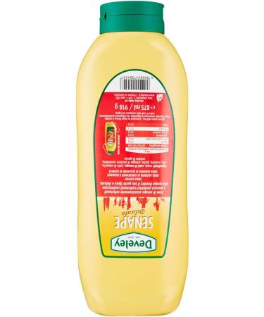  Develey Develey Delicate Mustard Squeeze Top Down Large Size 875 ml - Buy Online on GoSupps.com