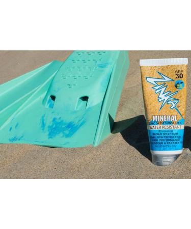 Zinka Sunscreen SPF 30 - Reef Safe Mineral Zinc Oxide Lotion 3 oz | Water Resistant for Outdoor Activities - Buy Online on GoSupps.com