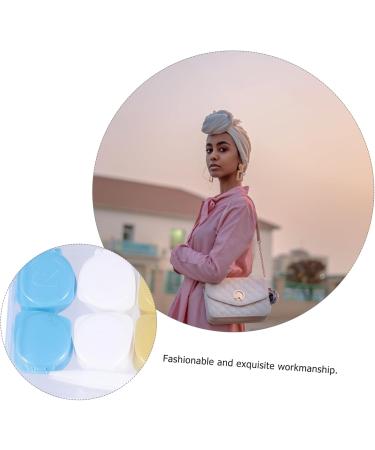 Gatuida Contact Lens Holder - 2pcs Portable Glasses Case | Colorful PP Contact Container | International Shipping - Buy Online on GoSupps.com