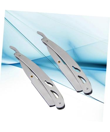 Cabilock Vintage Razor Holder Set | 4 Stainless Steel Manual Razor Holders for Men | Perfect for Safety & Straight Razors - Buy Online on GoSupps.com