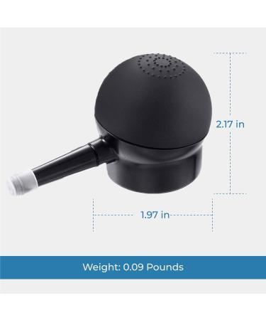 Hair Fiber Applicator for Thin Hair | Atomizer Nozzle for Hair Building Fibers & Thickening | Best Hair Loss Concealer Tool for Men & Women - Buy Online on GoSupps.com