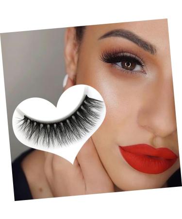 5 Pairs Fake eyelashes beauty accessories fluffy false self adhesive eyelashes natural look fake lashes magnetic eyelash natural false lashes Girl Eyelash 3d Hand made fiber - Buy Online on GoSupps.com