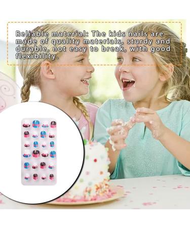 dijiusidy 1 Set Christmas Nail Wraps Cartoons Style Decor Adorable False Fingernails Children Removable Art Decals DIY Manicure PNT-16-13 - Buy Online on GoSupps.com