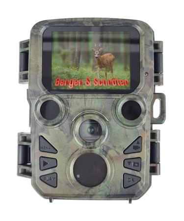 Berger & Schr ter Full HD Mini Wildlife Camera 20 Megapixels 32 GB | Day and night shots around the clock