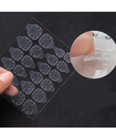 Nail Adhesive Tabs Nail Glue Stickers Double Sided Nail Jelly Glue for Manicure Decoration 30 Sheets. 30pcs - Buy Online on GoSupps.com