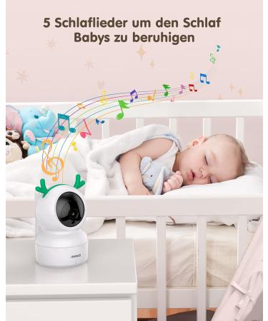 Buy Annke Tivona Baby Phone - 720p Display 1080p Camera Night Vision 2-Way Audio | International Shipping - Buy Online on GoSupps.com
