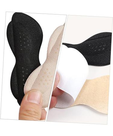 NOLITOY 4 Pairs Dispensing Stickers & Adhesive Shoe Pads - Arch Support Insoles Leather Anti-Wear Heel Pads Foam Inserts (Cuttable 9.5x3.5cm) for Comfort & Fit - Buy Online on GoSupps.com