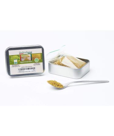 Delitaliana Premium Organic Fennel Pollen - 1 Ounce Tin, Pack of 1 - Buy Online on GoSupps.com