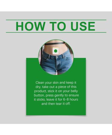 GDBTJIMH Natural Body Shaping Patch Firming Skin and Body Shaping Care Patch Fat Burning Sticker for Belly Firm and Shaping for Adults Women Men - Buy Online on GoSupps.com