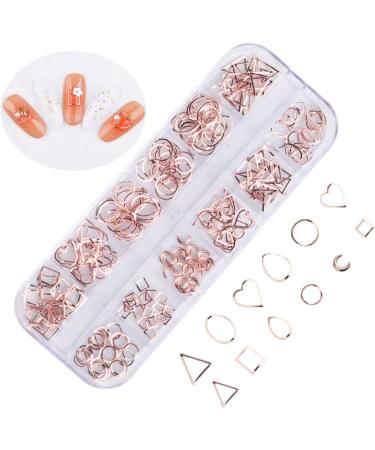 Healeved 3 Boxes Nail Decor Metal Nail Art Rivet Artificial Nails Hollow Decorations Nail Decorations for Nail Art Nail Accessories Faux Nails Nail Drill Natural Nails Wands Stud Manicure - Buy Online on GoSupps.com