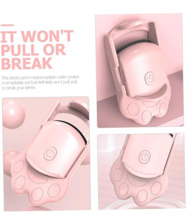 Buy Heated Eyelash Curler - Electric Lash Tool Portable & Rechargeable | Travel-Friendly Pink Rizador De Pesta as - Buy Online on GoSupps.com