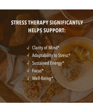 Relieve Stress Naturally | For The Biome Stress Therapy Refill Pouch - Organic Herbal Formula - Buy Online on GoSupps.com
