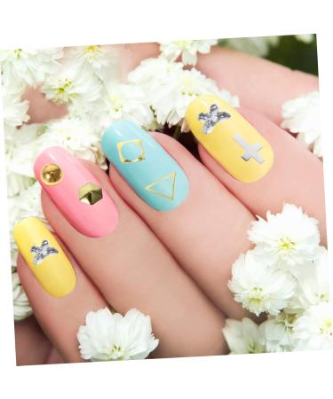 minkissy 9 Boxes Nail Art Accessories Punk Jewelry Metal Rivet Nail Decoration Nail Art Flakes Hollow Nail Charms Rivet Nail Declas Nail Art Studs Diy Nail Stickers White Zinc Alloy 3d Mini - Buy Online on GoSupps.com