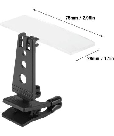 Portable 1.5X 2.5X 3.5X Magnification Plastic Case Clip-on Glasses Type Magnifier for Loupe Arts and Crafts Full of Stars - Buy Online on GoSupps.com