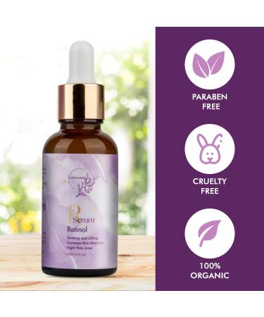 Retinol Firming Facial Serum for Wrinkles & Dark Spots | Anti-Aging Skin Care | 1 Fl Oz Night Therapy Repair - Buy Online on GoSupps.com
