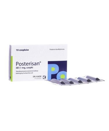 Posterisan 387.1 mg Rectal Suppositories 10 pcs.