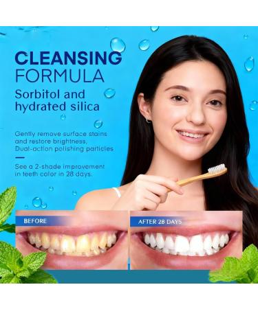 XIFYHO Fresh Mint Toothpaste Set Hundreds of mini Breath-freshening Strips for Hours of Freshness 4-Pack - Buy Online on GoSupps.com