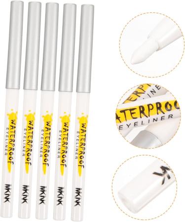 Baluue 10 Pcs White Lying Silkworm Pen White Eye Shadow Cream Eyeshadow Women Cosmetics White Eyeliner Abs - Buy Online on GoSupps.com