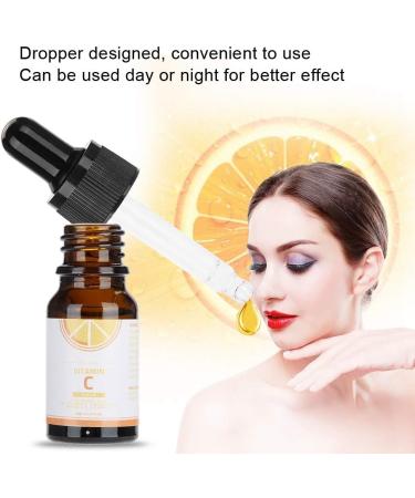 Natudeco 10ml Vitamin C Serum Natural Face Serum Skin Brightening Serum for Wrinkles Firming Smooth Uneven Dark Spot Brightening Skin Care Product - Buy Online on GoSupps.com