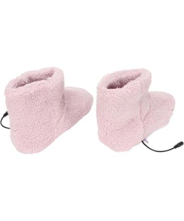 Potruwe Heated Slippers & Socks - Cozy Winter Foot Warmers | Electrical Heating Boots for Cold Feet (Pink) - Buy Online on GoSupps.com