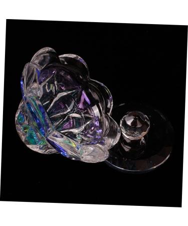 Healeved Nail Art Crystal Cup Nail Manicure Tools Professional Nail Dish Dappen Dish Glass Clear Cup Nail Liquid Cup Colored Glass Stained Glass Diamond Decor Glass Mixing Dish Powder Major - Buy Online on GoSupps.com