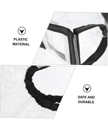 Didiseaon 8 Pcs Shampoo Funnel Home Hair Clients Hair Styling Apron Clear Funnel Ponytail Child or Headgear 57x25cmx4pcs Assorted Colorx4pcs - Buy Online on GoSupps.com