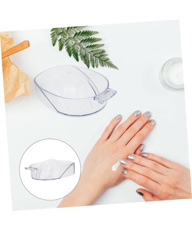 Housoutil Hand Soaking Bowl Nail Spa Bowl Hair Dryer Comb Attachment Doll Cake Pan Manicure Hand Bowl Manicure Bowls for Hands Manicure Supplies Nail Polish Acrylic Miss Care White - Buy Online on GoSupps.com