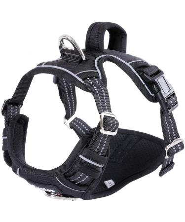 Funfox Adjustable No Pull Dog Harness for Small & Medium Dogs - Breathable Safety Harness | Anti-Zug Design | Perfect for Pups - Buy Online on GoSupps.com