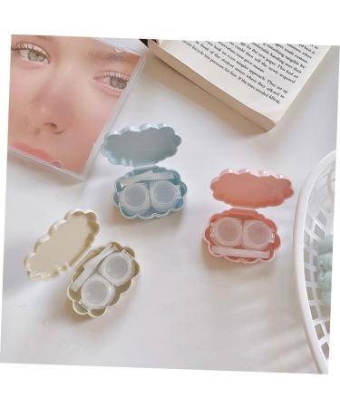 Solustre Cloud Care Box Set - Cute Contact Lens Case & Accessories for Travel | Sweet Eye Lens Container - Buy Online on GoSupps.com