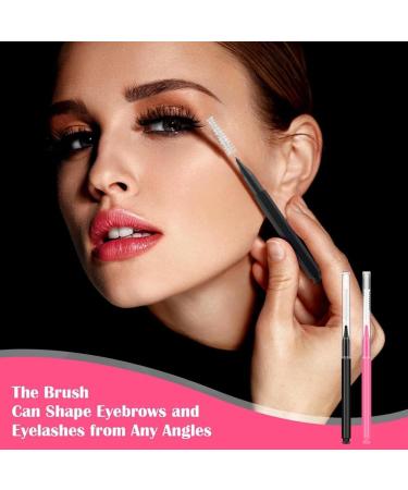 Viodmss Set of 150 Mini Eyebrow Brushes with Caps for Brow Lamination and Eyelash Lifting Tools - Buy Online on GoSupps.com