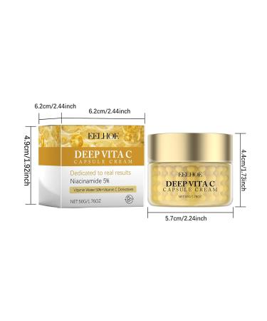 Aeviani Revitalizing Daily Moisturizer with Vitamin C & Niacinamide for Youthful Glow Hydrating Cream for Dull Skin 1.76oz/50g - Buy Online on GoSupps.com