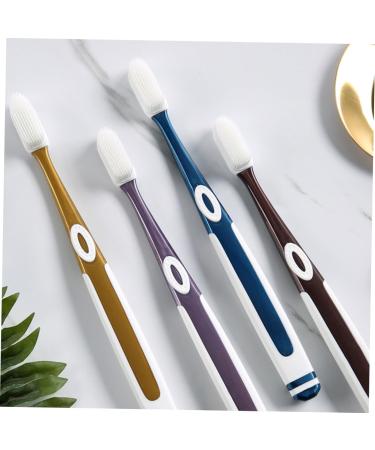 Nano Toothbrush Set - 4 Pcs Handheld Toothbrushes for Adults | Effective Tooth Cleaning & Care | International Shipping Available - Buy Online on GoSupps.com