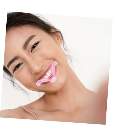 NOLITOY Lip Muscle Trainer Mouth Trainer Mouth Muscle Massager Slimming Exerciser Lips Trainer Mouth Muscle Exerciser Lips Exerciser Mouth Mouth Muscle Tightener 9.30X7.70X1.50CM Pink - Buy Online on GoSupps.com