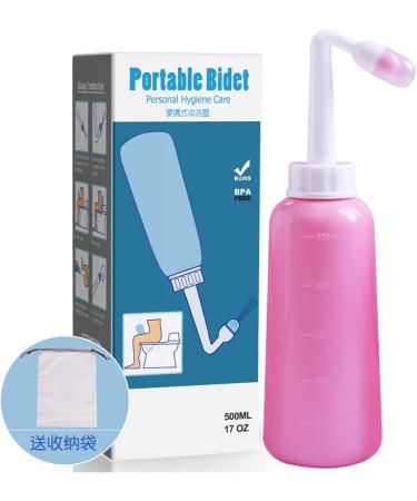 Portable Bidet Shower Bottle - Ideal for Personal Toilet Use Pregnancy & Postpartum Care | Handheld Bidet Sprayer - Buy Online on GoSupps.com