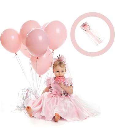 minkissy Headband Hair Wreath Princess Mesh Princess Crown Bow Veil Hair Bobbles Birthday For Girls Veil Princess Hairpiece Fabric Pink Sequins Crown 47x12cm Pink - Buy Online on GoSupps.com