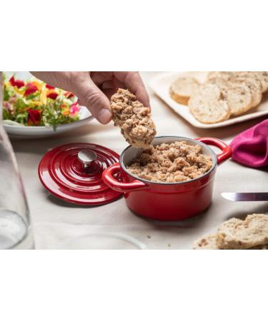 FoieGood - Duck Rillettes - Duck Confit Spread - Ideal for Appetizers - No Forced Feeding - 115 g Glass Jar - Buy Online on GoSupps.com