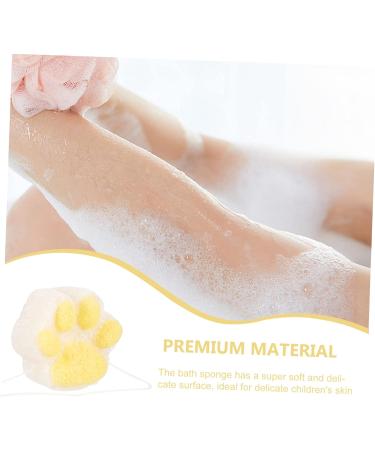 Housoutil 3pcs Children's Bath Sponge Set - Loofah Shower Accessories for Babies & Kids - Soft Body Skin Cleanser - Buy Online on GoSupps.com