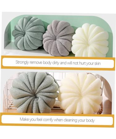 Buy Mikinona 3pcs Bath Ball Towel Set - Essential Bathing Accessories for Men & Women | Body Wash & Lotion Applicator | Travel Shower Gel Towels Online - Buy Online on GoSupps.com