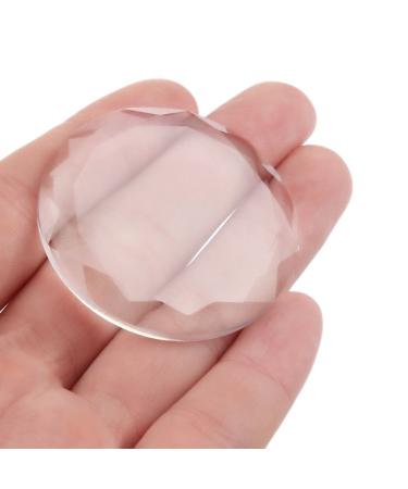 Eyelash Extension Stand Glass Glue Pallet | Round Crystal Holder for Eyelash Extensions - Fast International Shipping - Buy Online on GoSupps.com