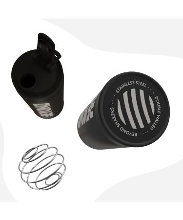 Buy Beyond Fitness Stainless Steel Protein Shaker 700ml - Premium Quality Anti-Leak Seals & 100% BPA Free - Ideal for International Shipping - Buy Online on GoSupps.com