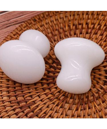 FRCOLOR Gua Sha Massage Tool - Mushroom Stone for Spa & Neck Pain Relief | Traditional Scraper for Optimal Wellness - Buy Online on GoSupps.com