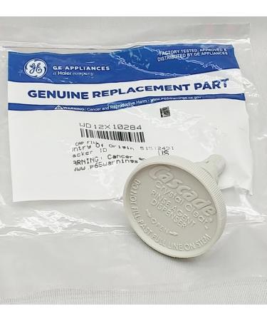 WD12X319 Dishwasher Rinse Aid Cap - New - Genuine OEM - R8-B9 - EA240630