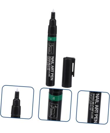 Beatifufu 1pc DIY Nail Polish Pen Nail Tool Manicure Painting Pen Nail Painting Tools Manicure Tool Nail Implements Manicure Drawing Pen Nail Art DIY Tool Manicure Pen Nail Gel Polish Liquid - Buy Online on GoSupps.com