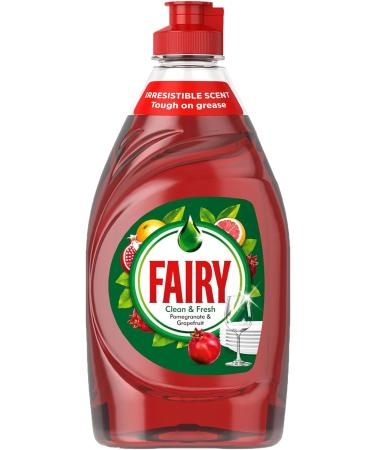 Fairy Original Clean & Fresh Washing Up Liquid Pomegranate & Grapefruit with LiftAction 10 x 320ml Box Pack - Buy Online on GoSupps.com