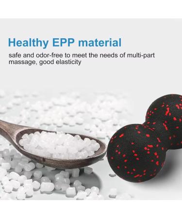 Fascia Roller Set for Deep Tissue Massage | Relief for Spine Neck & Back - Includes Massage Ball & Peanut Lacrosse Ball | Enhance Flexibility - Buy Online on GoSupps.com